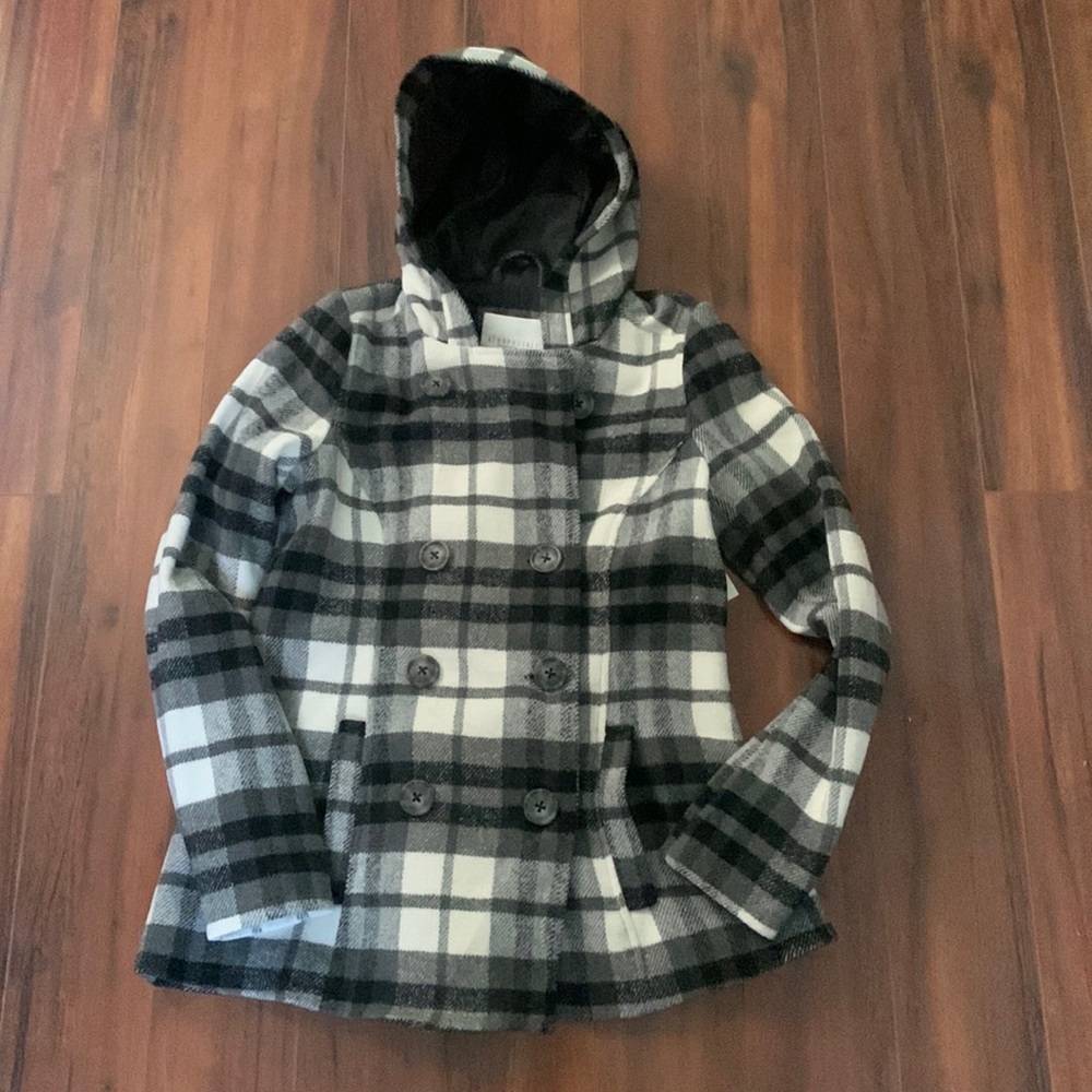 Aeropostale plaid coat